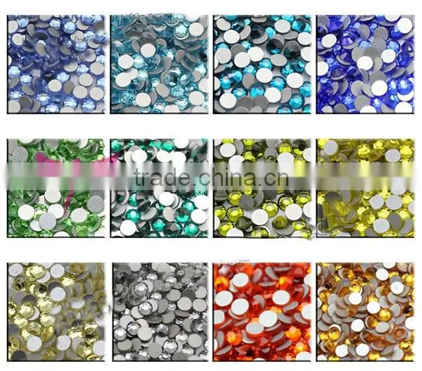 AB pink rose rhinestone,hot-fix flat rhinestone