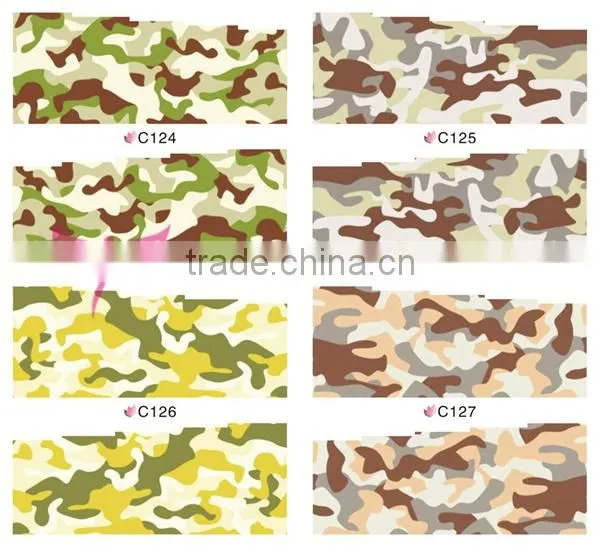 2015 new nail art transfer foil sticker,fashion waterproof nail strips,water transfer nail art stickers