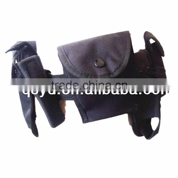 Military Police Guard Multi-functional Pouches Tactical Belt