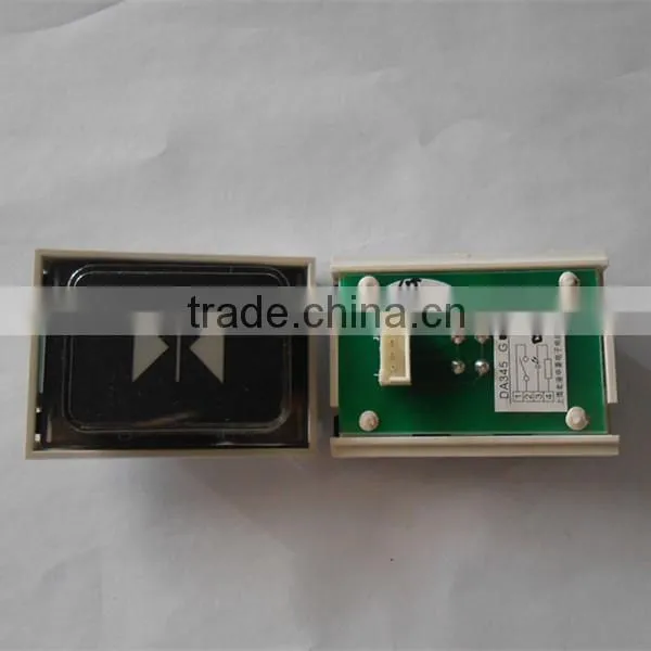 Elevator mechanical oled push button