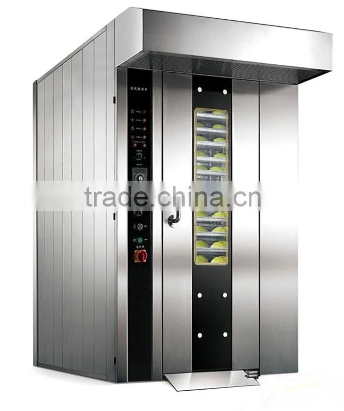 High Quality 16 Trays Bakery Electric Rotary Oven With CE approved
