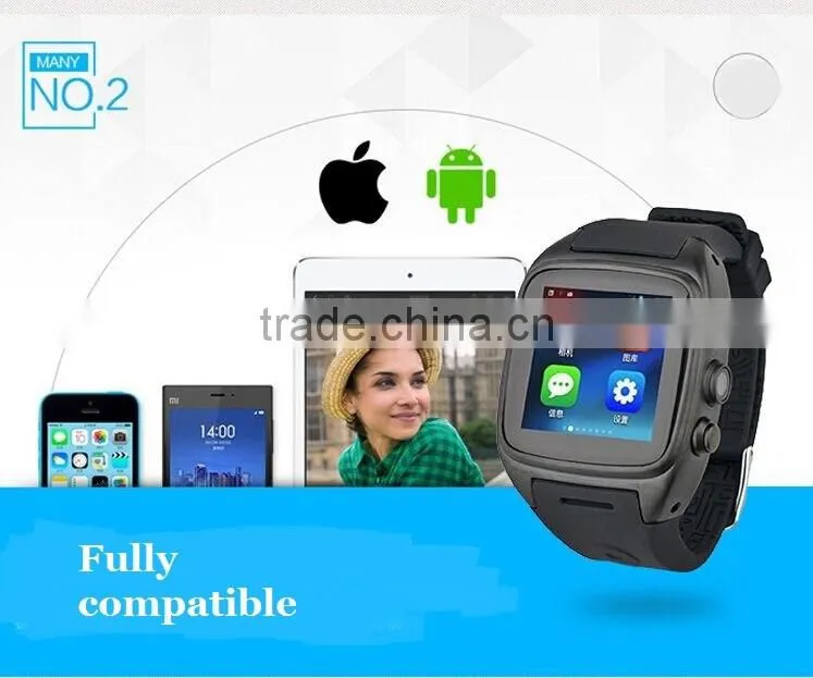 Hot sale gps tracking system waterproof 3G watch smart