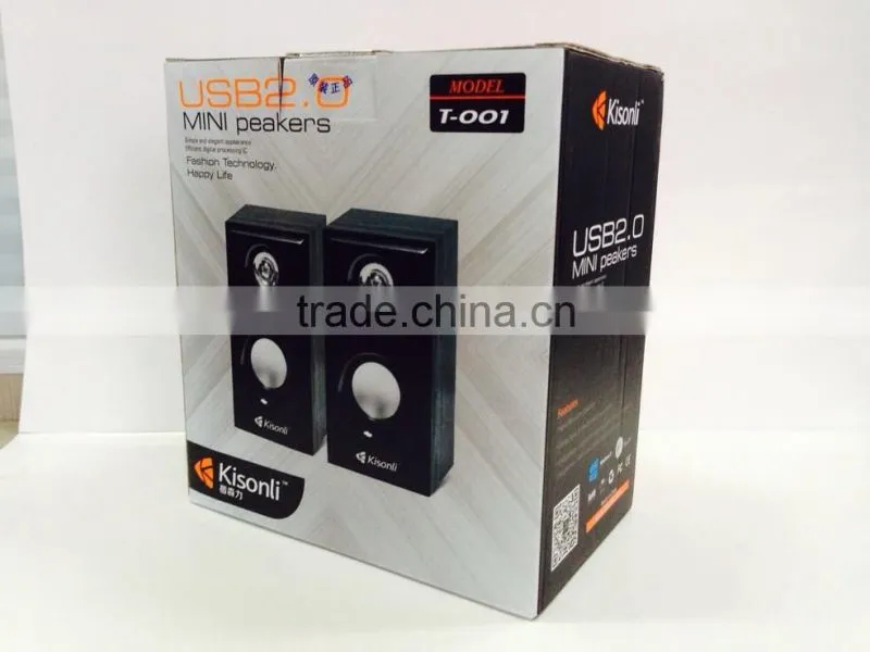 Deluxe & Excellent Sound Mini Music Cube Portable Speaker For Home Use/Computer