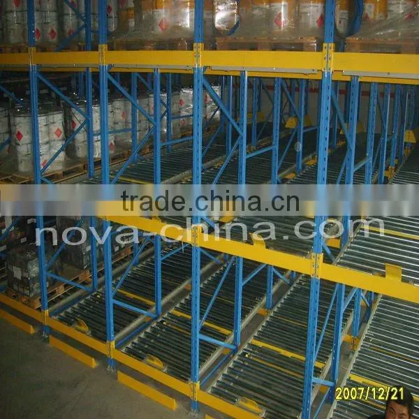 Warehouse Storage Rack Gravity Flow Racking