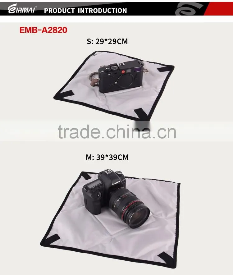 4 size camera protective cloth camera wrap loop pile material also for lens and tablet