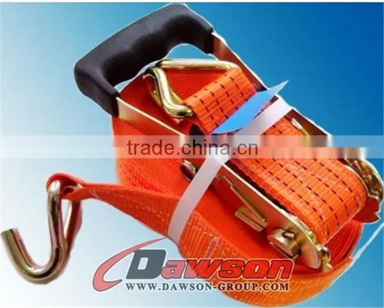 Flat Hook Ratchet tie down straps