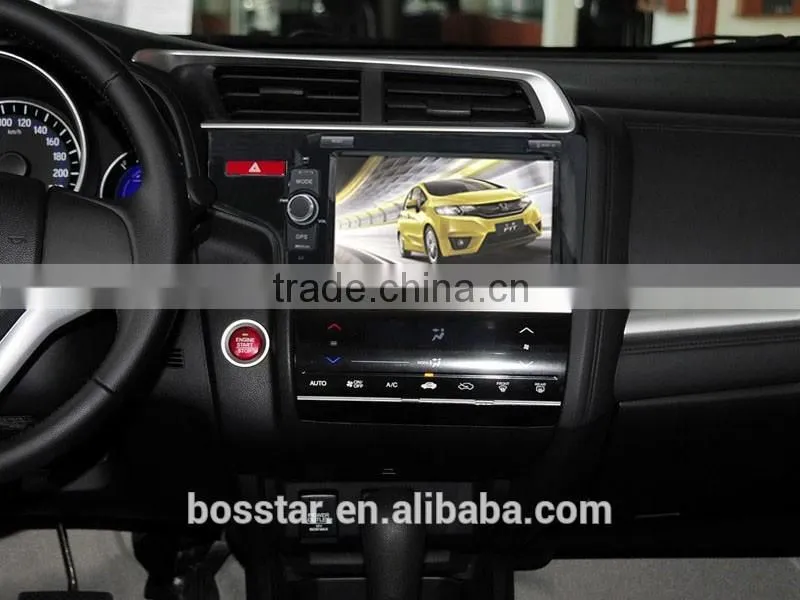 Android car radio audio gps for HONDA FIT 2014 with wifi,bluetooth,16g inand FREE IGO MAP