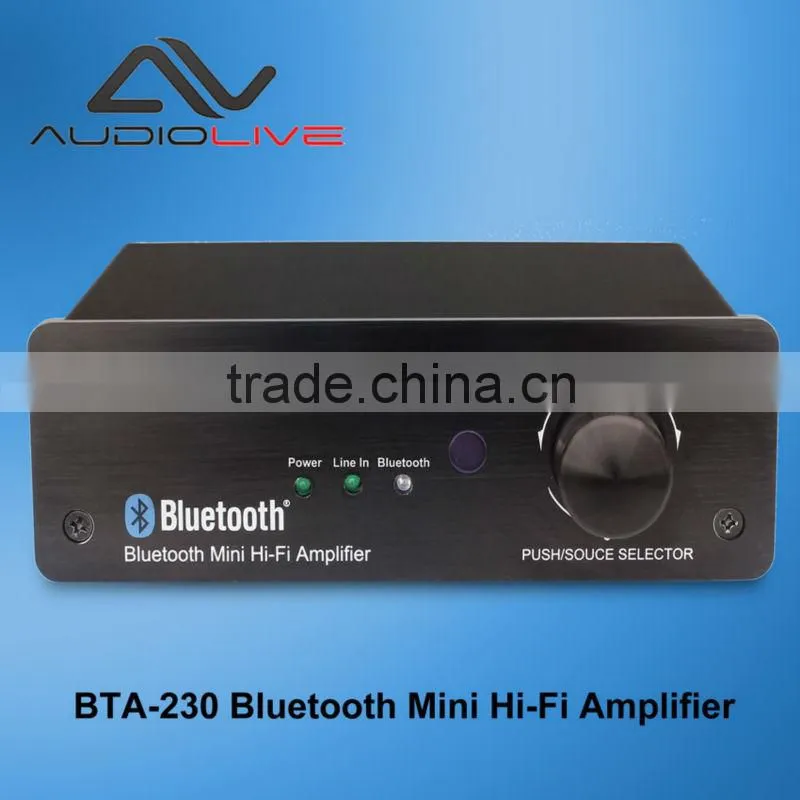 BTA-230 30W RMS at 8 ohm Bluetooth Mini Hi-Fi Amplifier