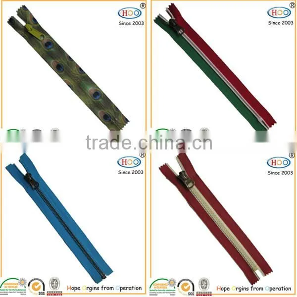 pink Nylon YKK Zipper