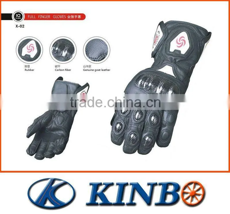 Motorcycle full finger gloves