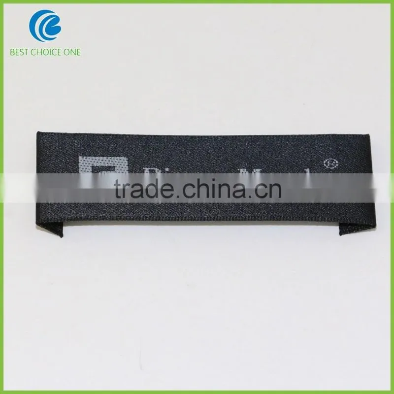 2016 Factory wholesale Custom Polyester Damask Woven Labels For Clothing