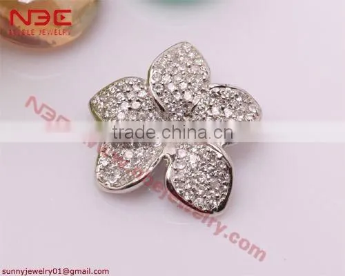 925 silver necklace pendant with AAA zircon stone