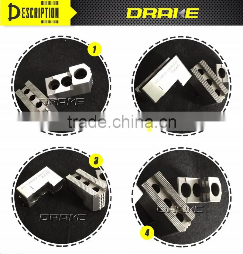 Standard hardened jaw for Conventional Lathe Machine