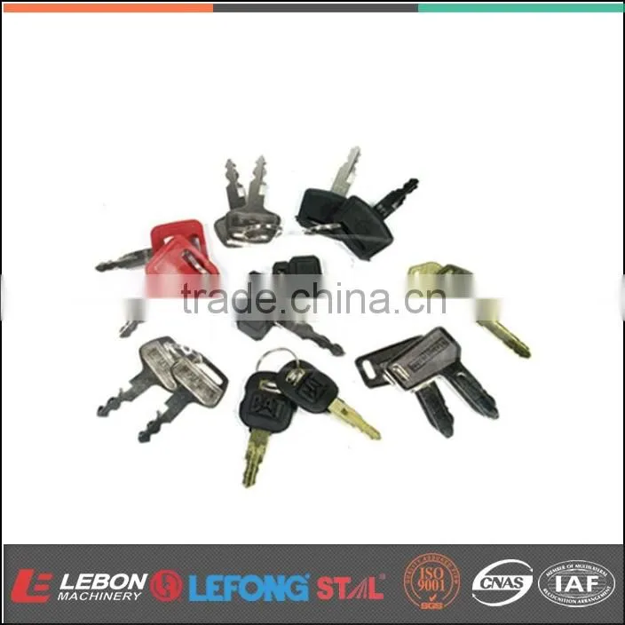 Ignition Starter Switch Keys Excavator Parts China Supplier