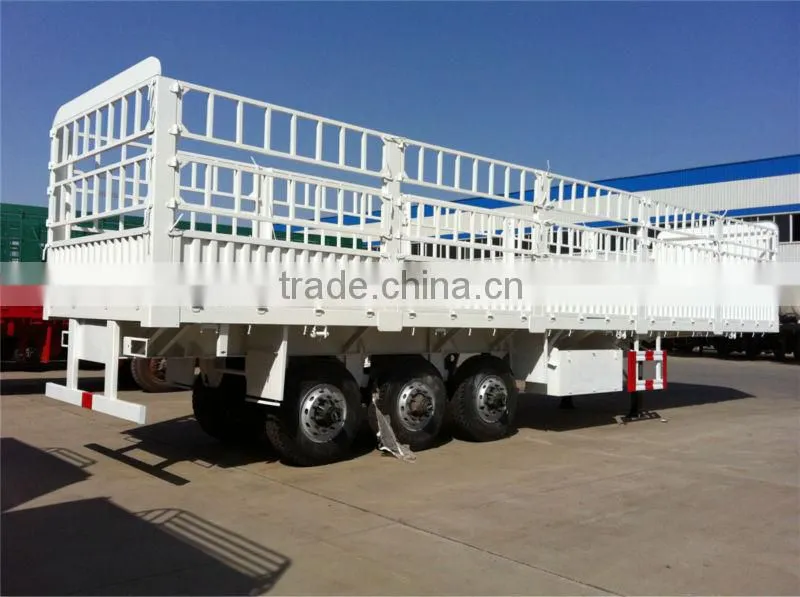 transport semi trailer shengshun auto side wall semi trailer