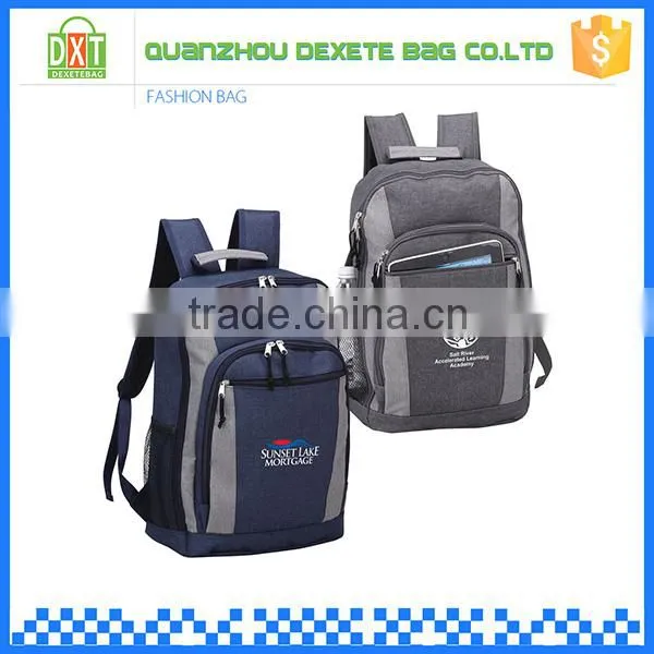 2015 Hot test selling mens casual canvas korean backpack