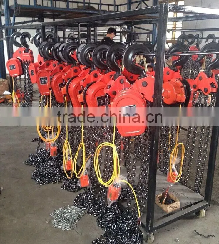 Small Size DHS Type Electric Chain Hoist 1-10 Ton
