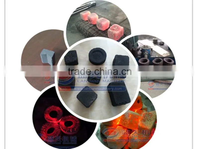 CE ISO 9001 approved natural wood hookah charcoal machine