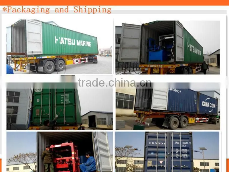 eps raw material cement concrete hollow block machine -Tianyuan brand