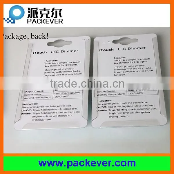 12-24V single color LED lights touch dimmer switch with DC plug