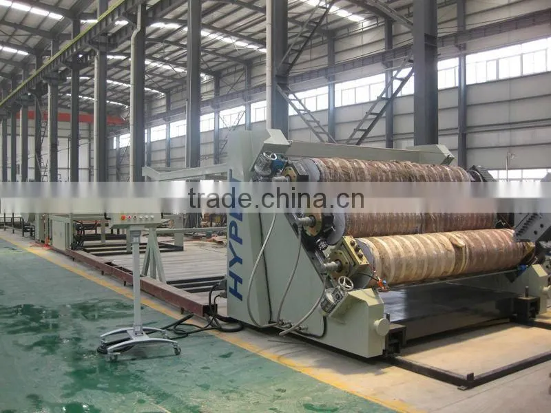 electronic parts plastic sheet extruder