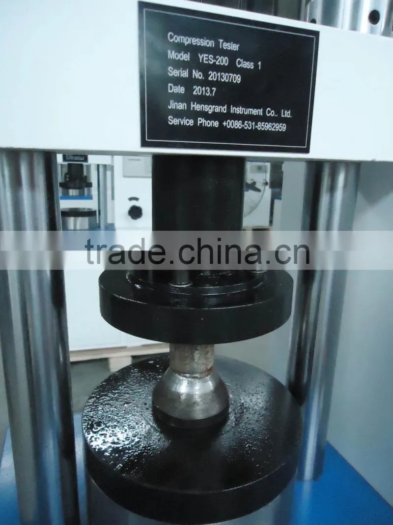 YES-100kn 200kn 300kn Digital Display cement compressive testing equipment