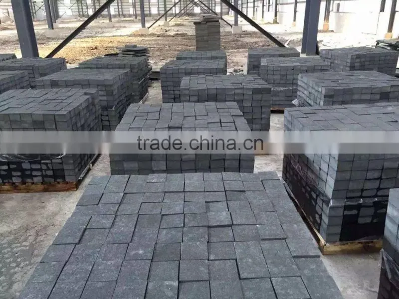 Polished Dark Emperador Marble Mosaic Picture