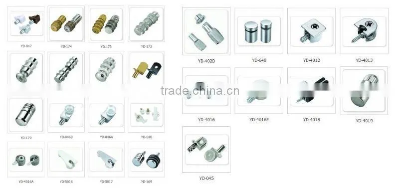 YD-4016A zinc +pp grey board shelf support