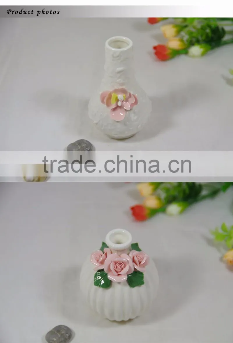 Wholesales MOQ small ceramic flower vase