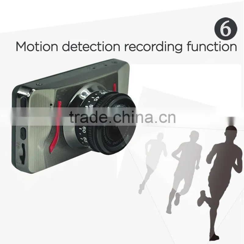 Nolvelty FHD 1080P car DVR cam, cheap car dash cam with mental shell