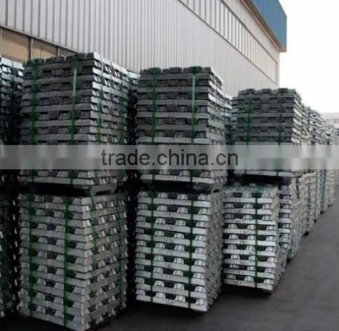 China Pure aluminium ingot 99.7 manufacturer
