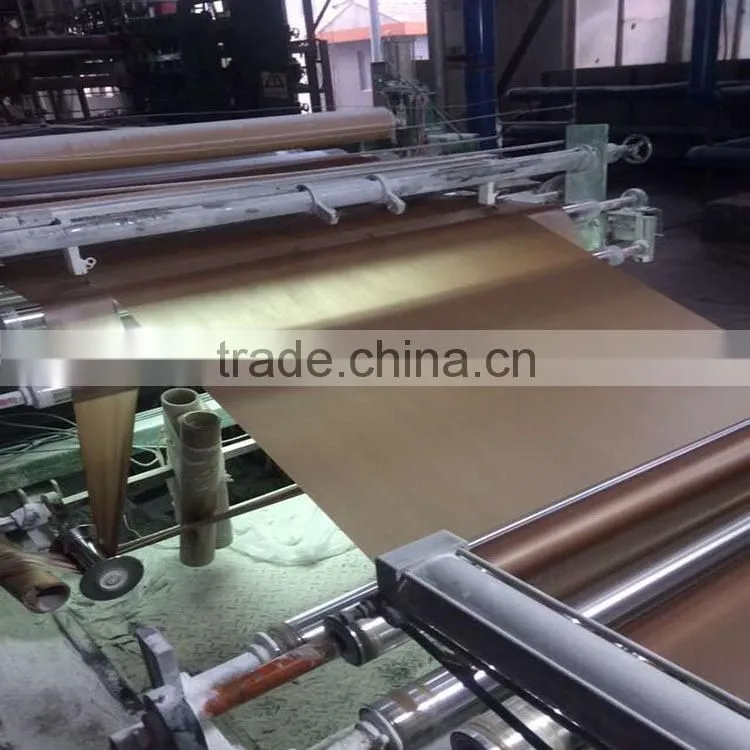 2015 Jiangsu Nantong Metallic Brown Embossed PVC Film For Binding