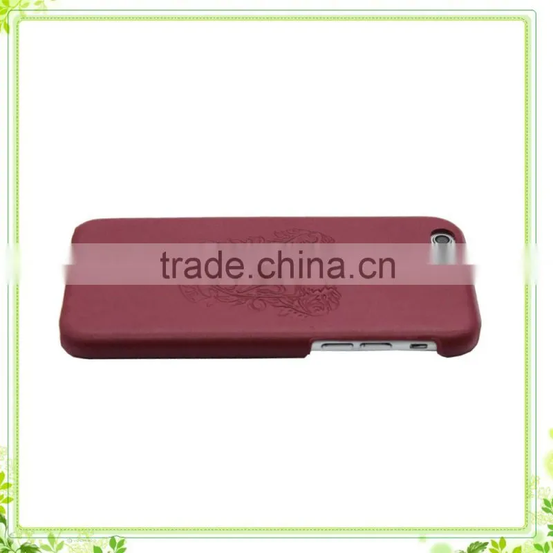 Free Sample PC Add Leather Mobile Phone Cases For iPhone 6