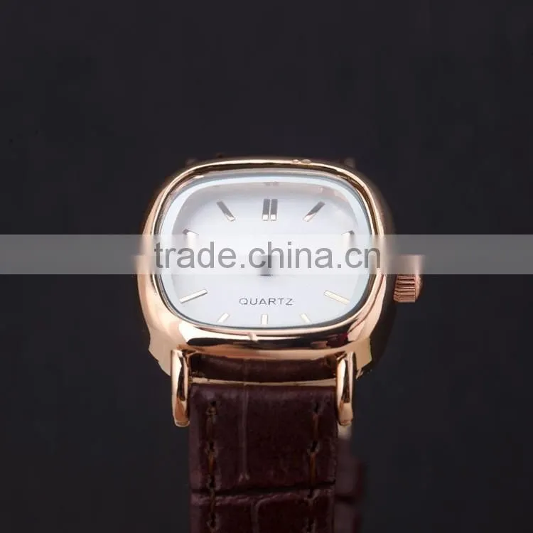 New models from Doris Watch square case leather band Japan movt pc21s quartz women watch 2016 hotly