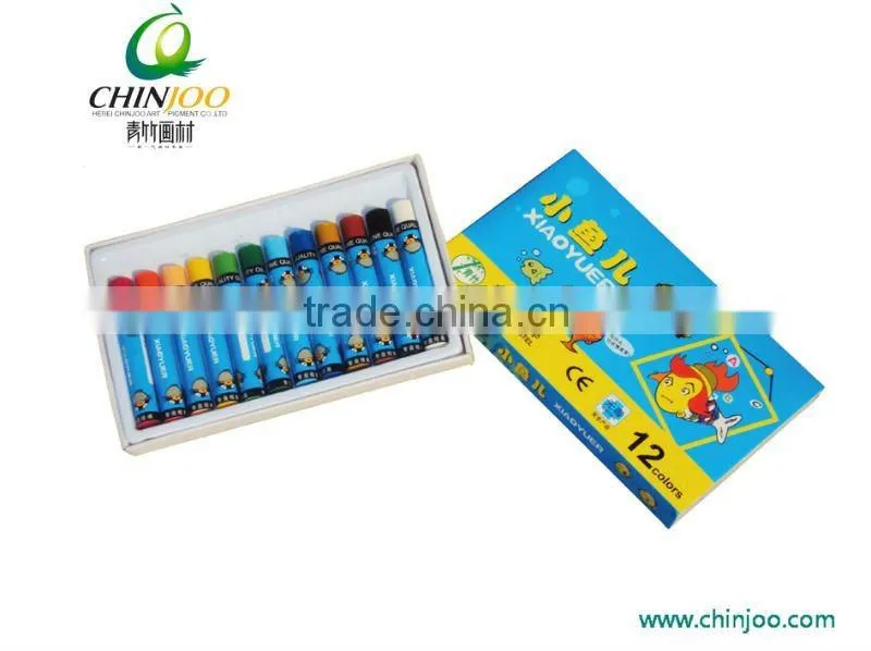 12COLORS Round OIL PASTEL