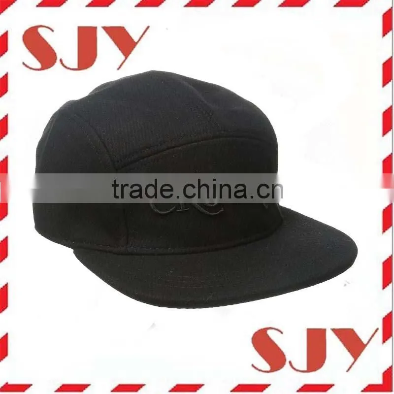 Custom embroidery baseball cap 5 panel snapback hat
