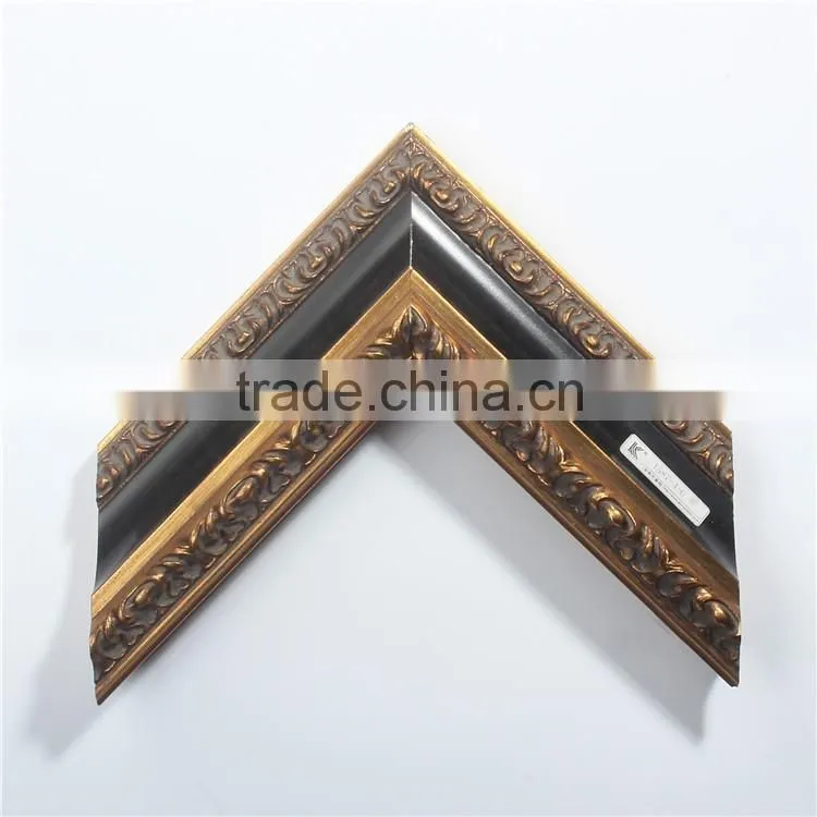 Printing wood frame moulding