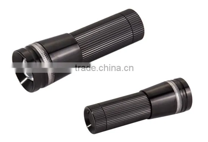 1W aluminum zoom focus flashlight hunting hand torch led search light