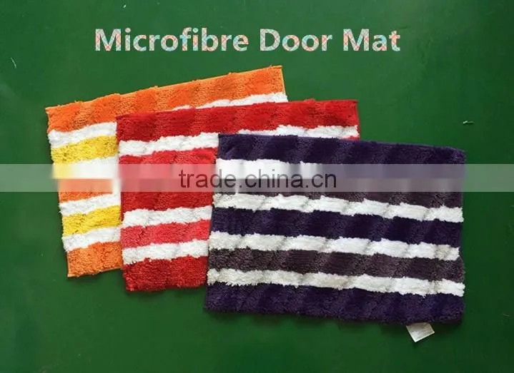 Polyester anti-slip floor mat area rug