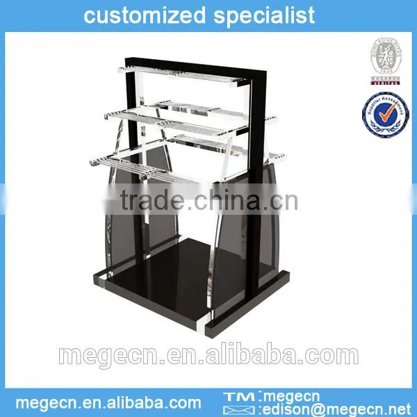 4 tiers island combination jeans display rack