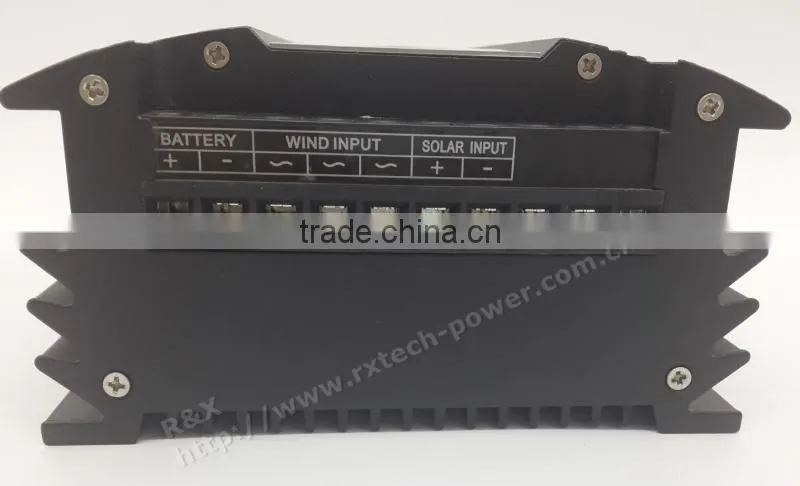 600W PWM wind solar hybrid controller with LCD display, max 900w charge controller, for max 300w solar panel and 900w windmill