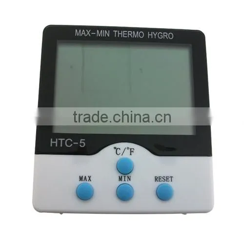 Temperature and humidity meter clock HTC-5