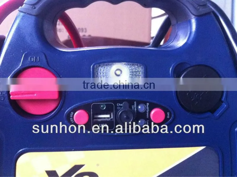 Mini Car power pack with USB port for digital device