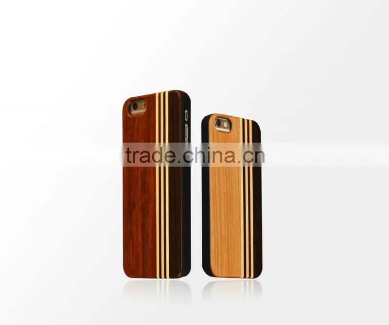 MOBILE PHONE CASE CUSTOMIZED in natural solid wood finish