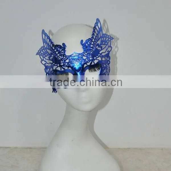Venetian gorgeous decoration plastic half face mask