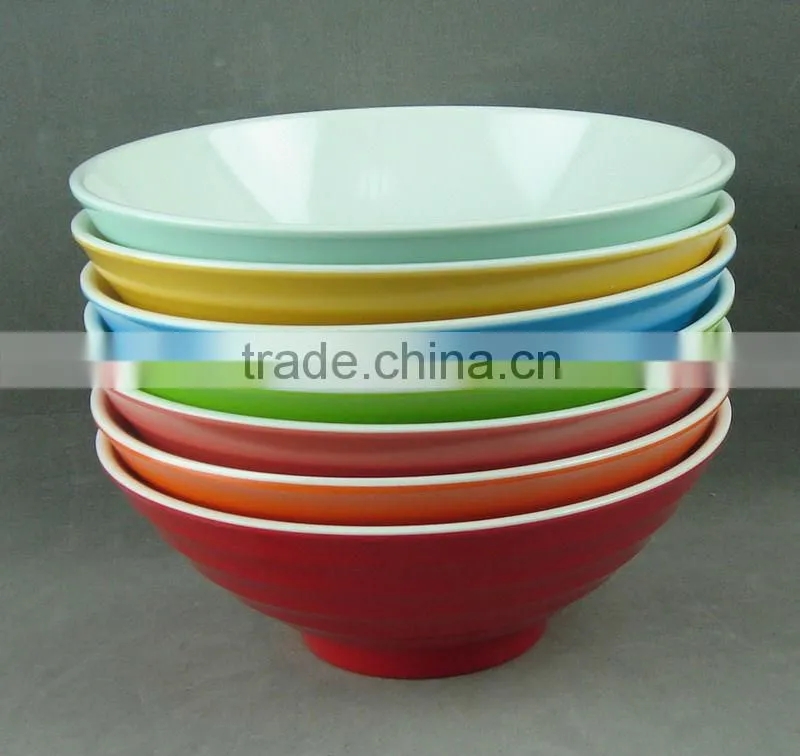 costome melamine two-tone bowl