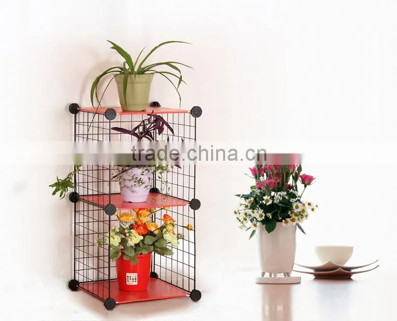 Amazing Storage Rack Modular for Storage Metal Grid Panel FH-W005