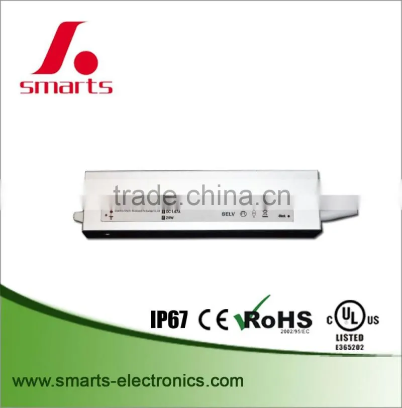 2 years warranty 110v ac to 12v dc power supply psu 20w 12v 1.67a