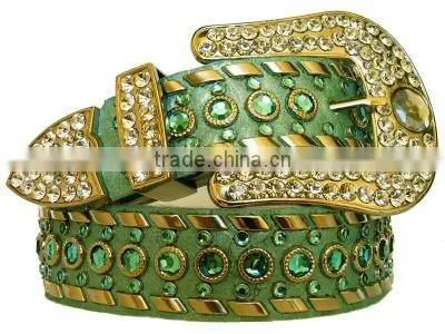 women's rhinestone belt