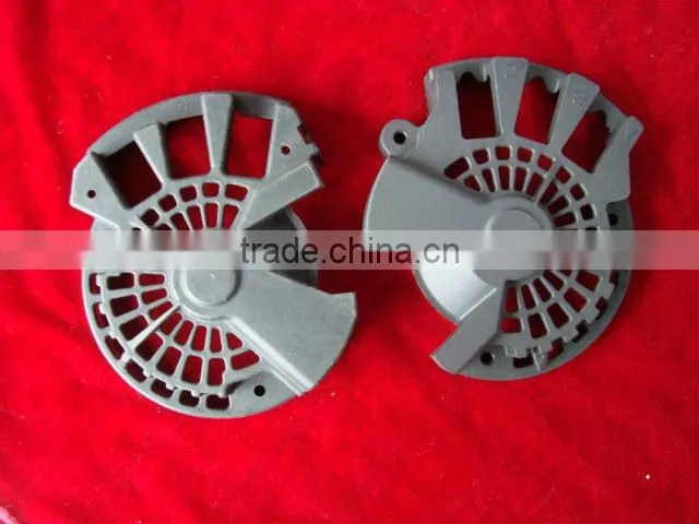grey plastic generator cover